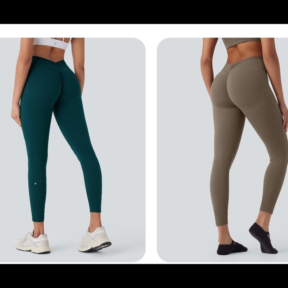Stylish High-Waisted Leggings Set